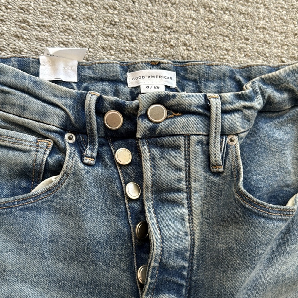 NWT GOOD AMERICAN JEANS GOOD ICON - Picture 4 of 7